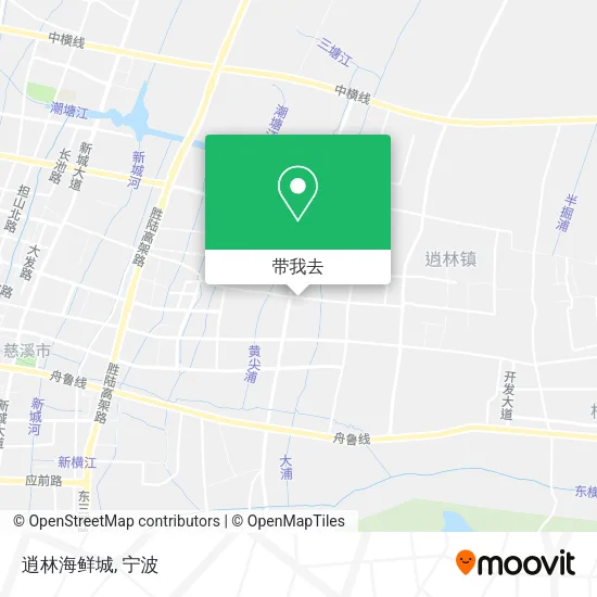 逍林海鲜城地图