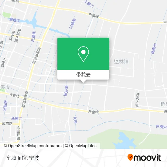 车城面馆地图