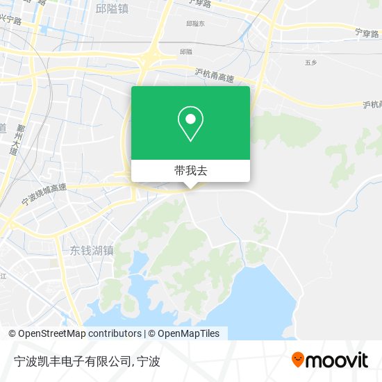 宁波凯丰电子有限公司地图