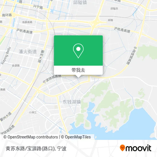 黄苏东路/宝源路(路口)地图