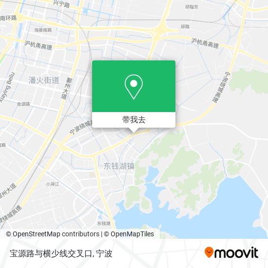 宝源路与横少线交叉口地图