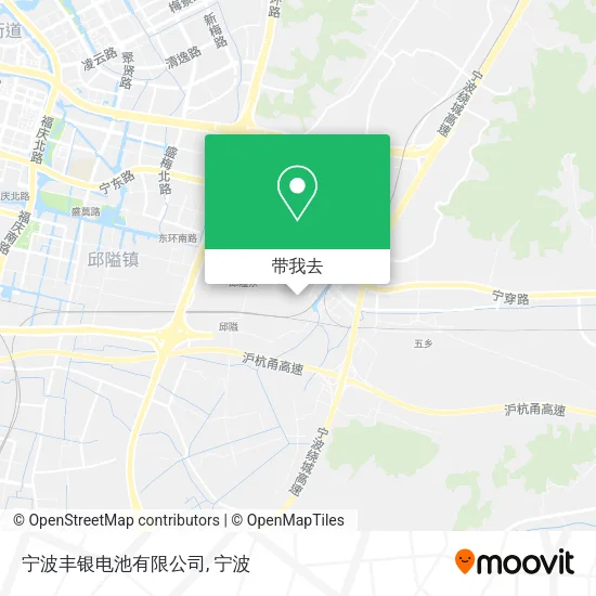宁波丰银电池有限公司地图
