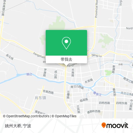 姚州大桥地图