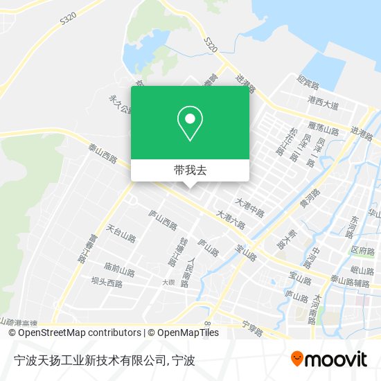 宁波天扬工业新技术有限公司地图