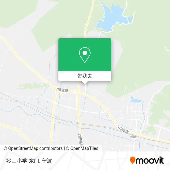 妙山小学-东门地图