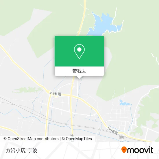 方沿小店地图
