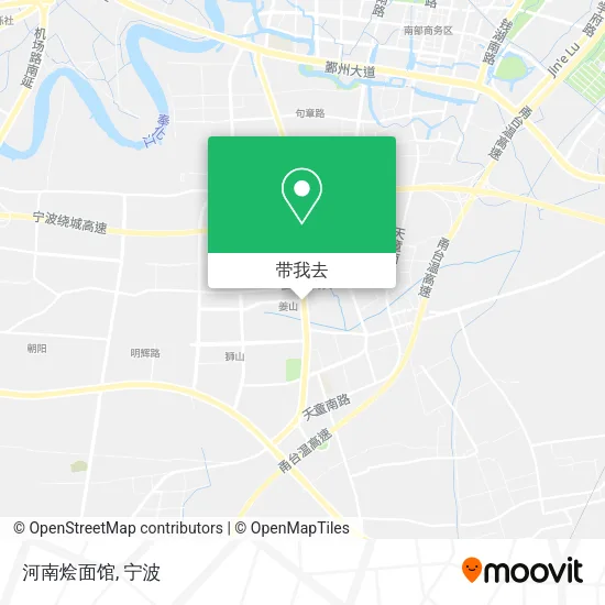 河南烩面馆地图