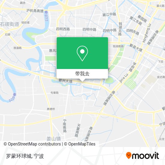 罗蒙环球城地图