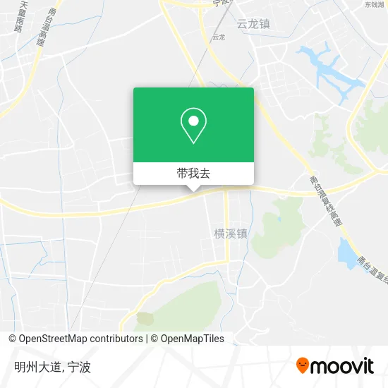明州大道地图
