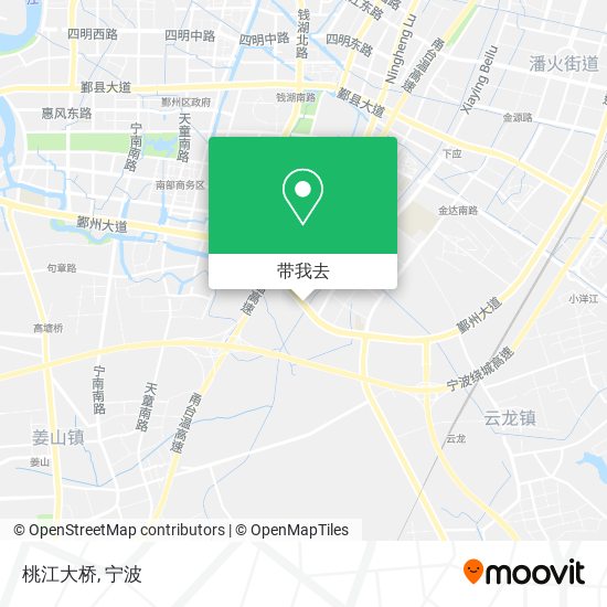 桃江大桥地图