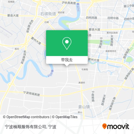 宁波楠顺服饰有限公司地图