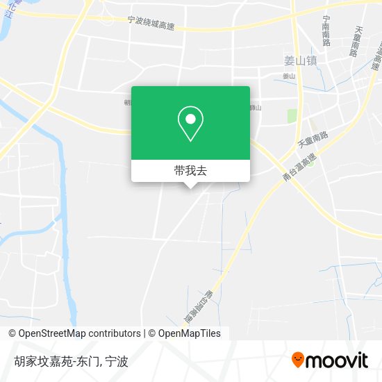 胡家坟嘉苑-东门地图