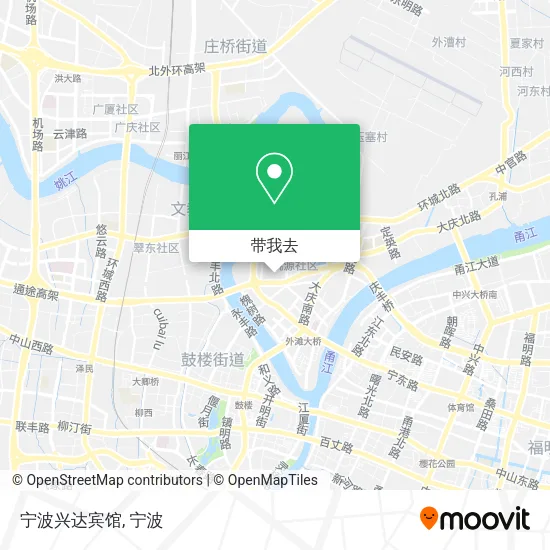 宁波兴达宾馆地图