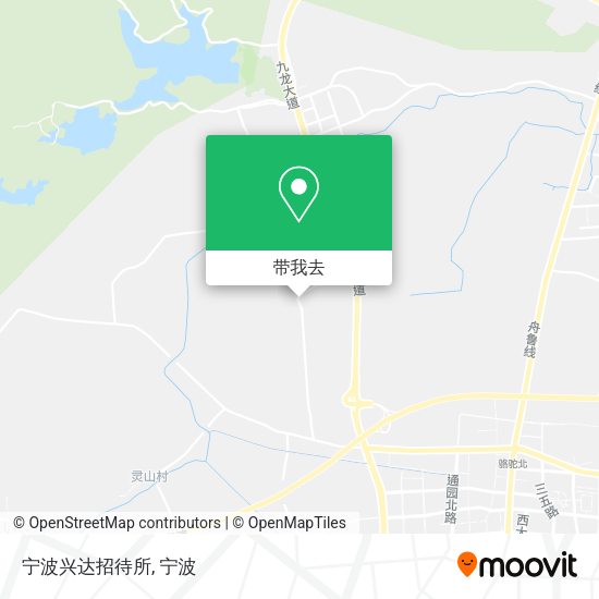 宁波兴达招待所地图