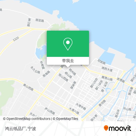 鸿云纸品厂地图