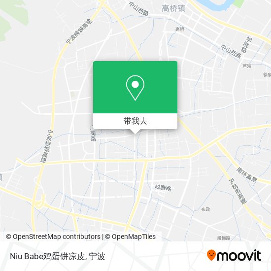 Niu Babe鸡蛋饼凉皮地图