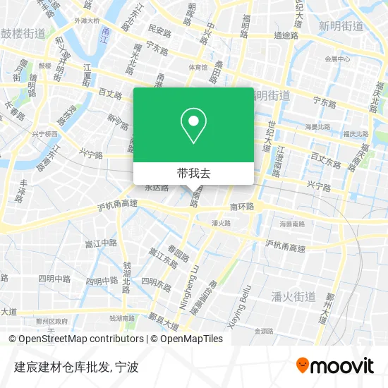 建宸建材仓库批发地图