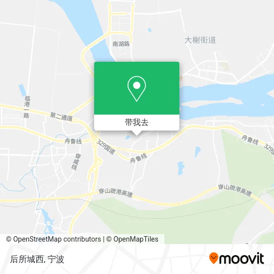 后所城西地图