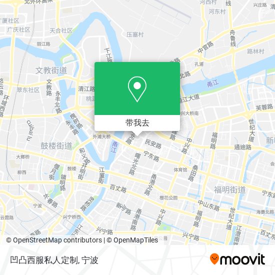 凹凸西服私人定制地图