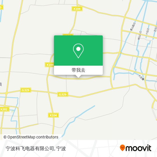 宁波科飞电器有限公司地图