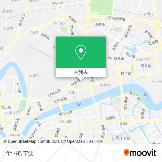 华业街地图