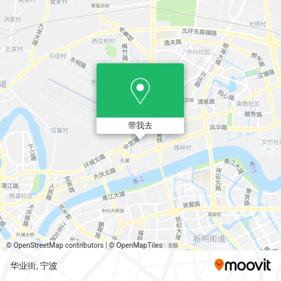 华业街地图
