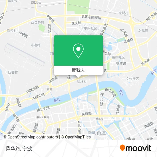 风华路地图