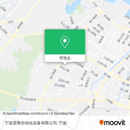 宁波雷奥自动化设备有限公司地图