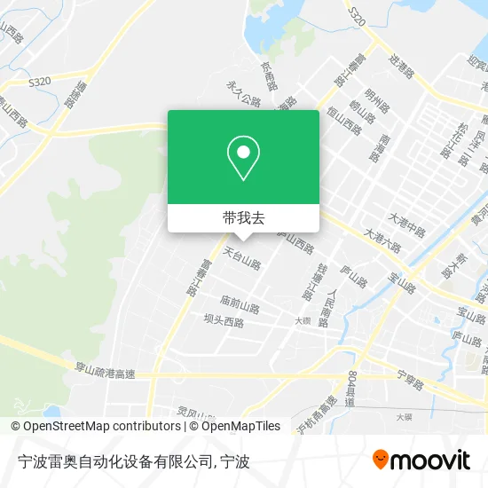 宁波雷奥自动化设备有限公司地图