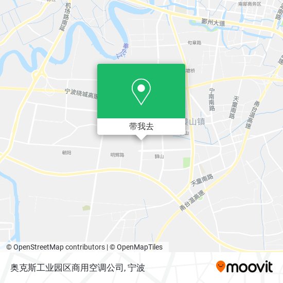 奥克斯工业园区商用空调公司地图