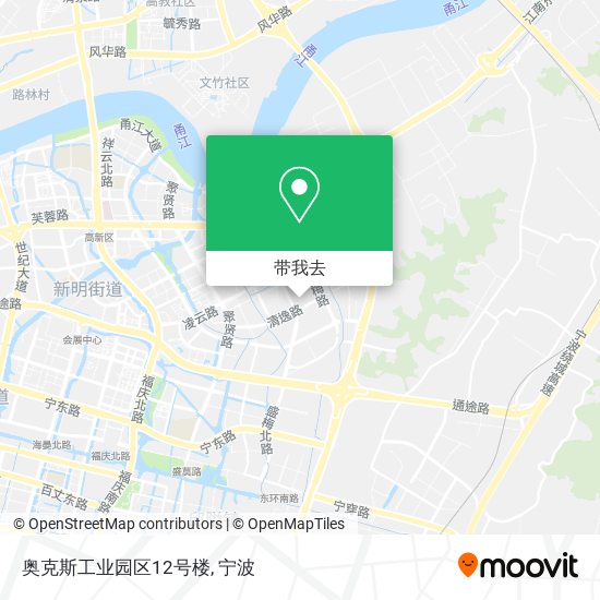 奥克斯工业园区12号楼地图