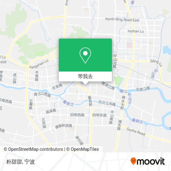 朴甜甜地图