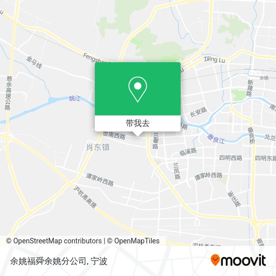 余姚福舜余姚分公司地图
