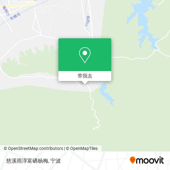 慈溪雨淳富硒杨梅地图