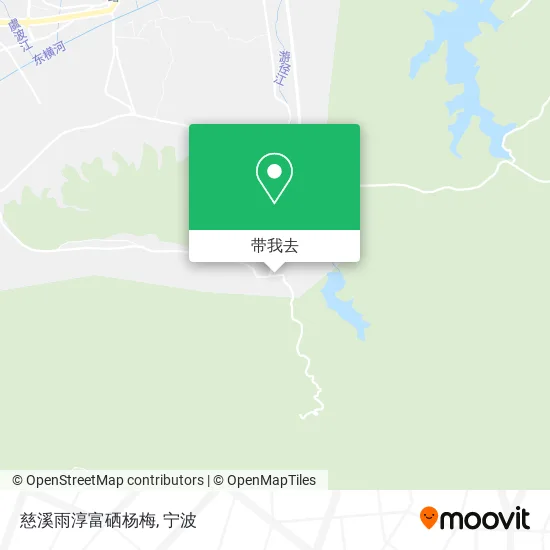 慈溪雨淳富硒杨梅地图