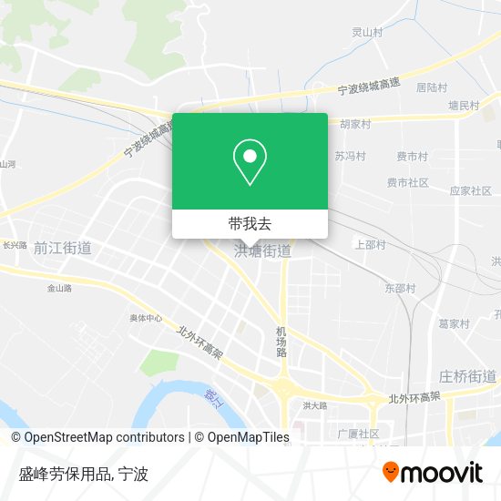 盛峰劳保用品地图