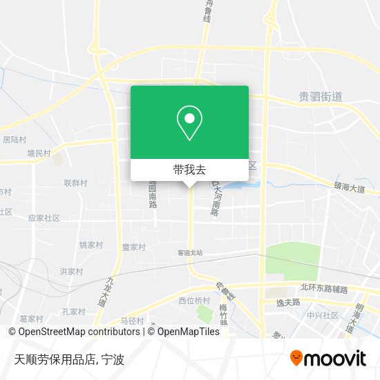 天顺劳保用品店地图