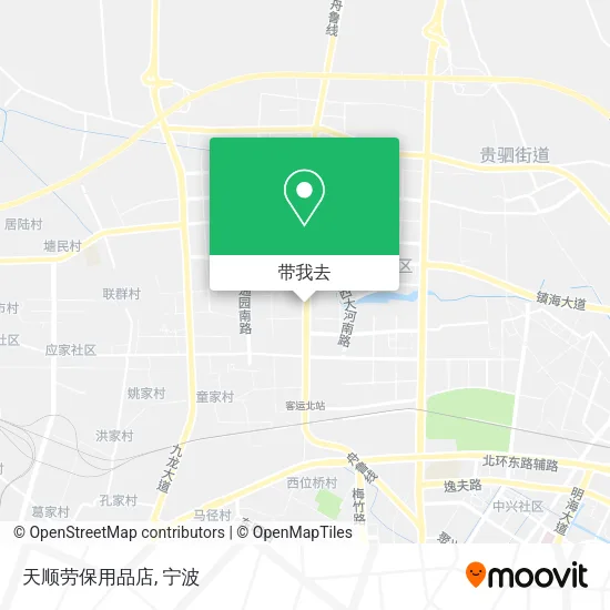 天顺劳保用品店地图