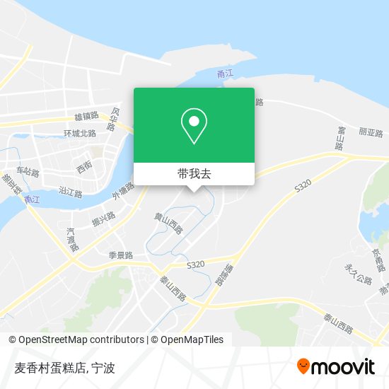 麦香村蛋糕店地图