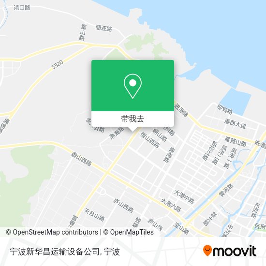 宁波新华昌运输设备公司地图
