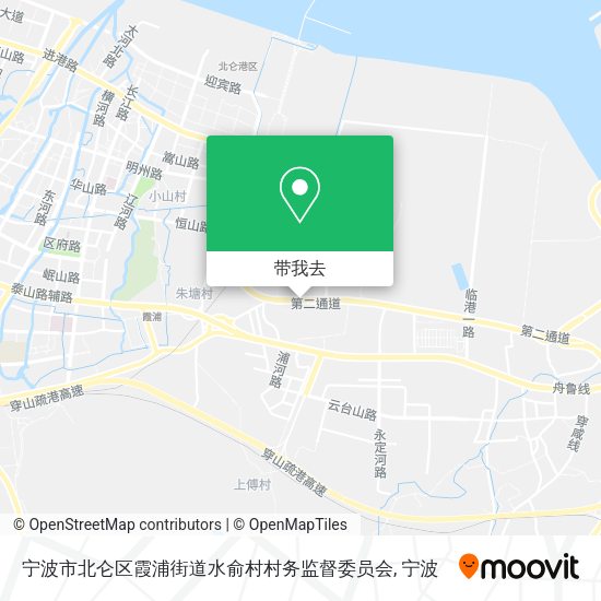宁波市北仑区霞浦街道水俞村村务监督委员会地图