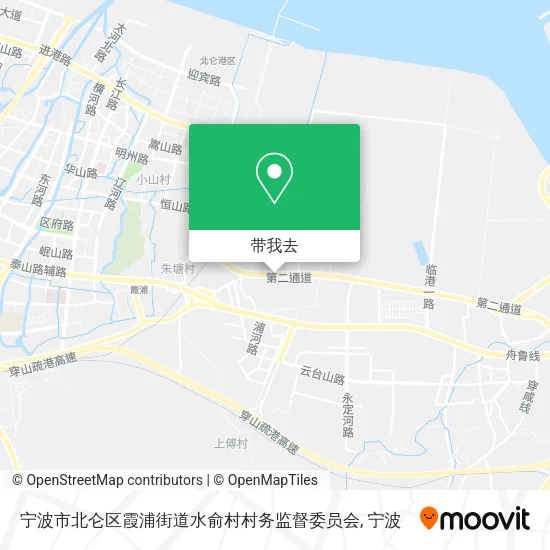 宁波市北仑区霞浦街道水俞村村务监督委员会地图