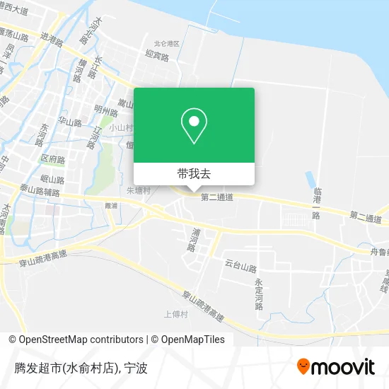 腾发超市(水俞村店)地图