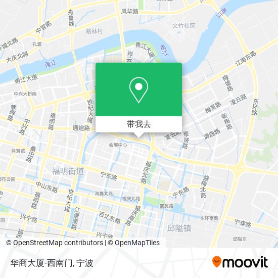 华商大厦-西南门地图