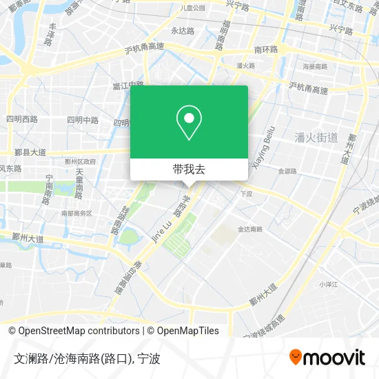 文澜路/沧海南路(路口)地图