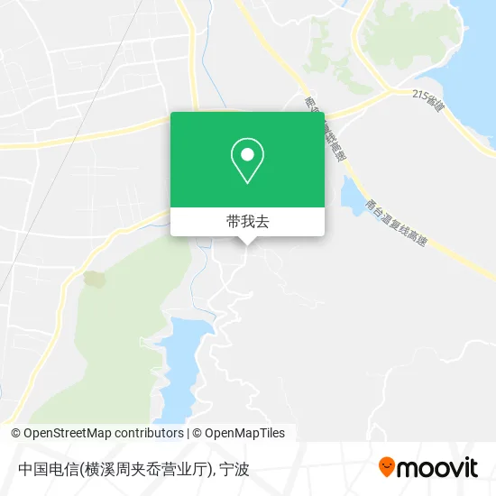中国电信(横溪周夹岙营业厅)地图