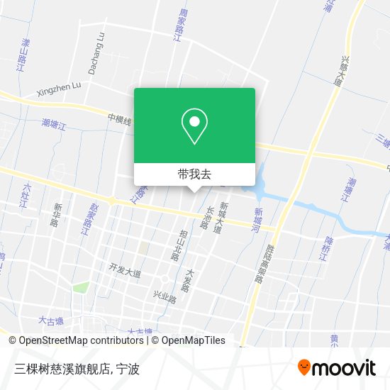 三棵树慈溪旗舰店地图
