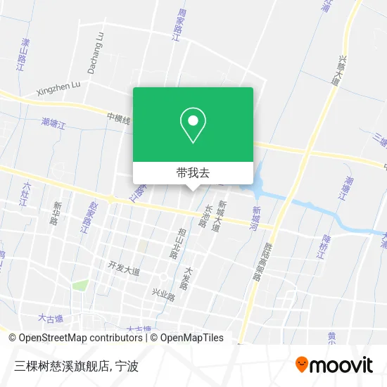 三棵树慈溪旗舰店地图
