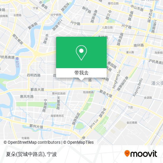 夏朵(贸城中路店)地图