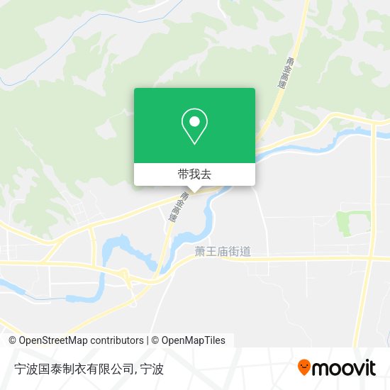 宁波国泰制衣有限公司地图
